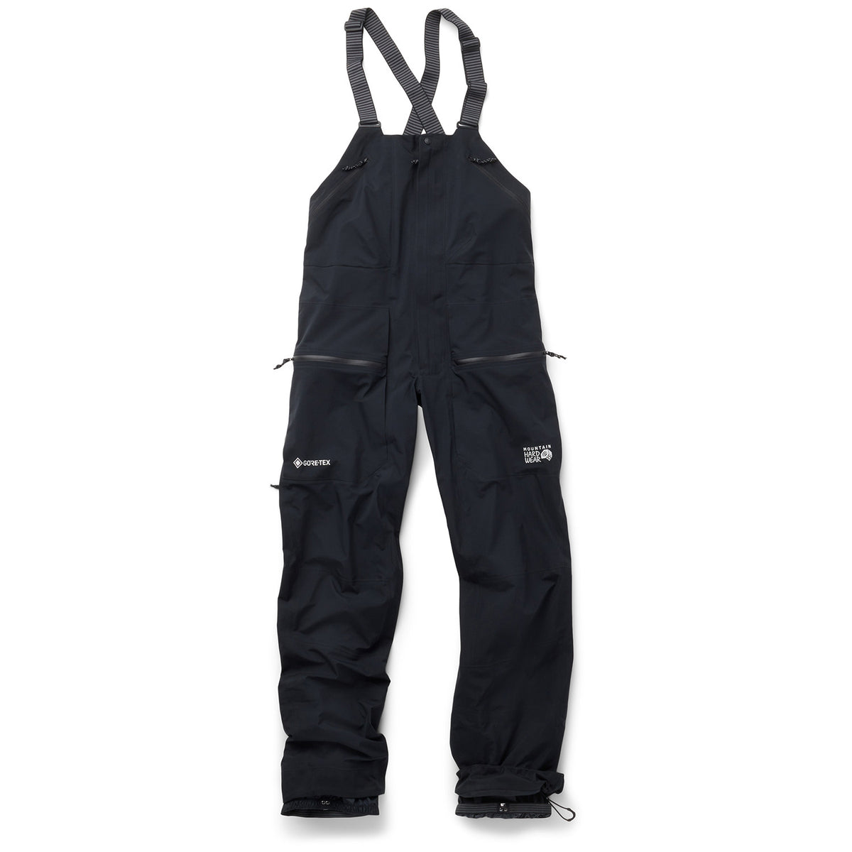 Mountain Hardwear High Exposure™ GORE-TEX C-Knit Bibs - Men's Black