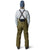 Mountain Hardwear High Exposure™ GORE-TEX C-Knit Bibs - Men's Combat Green