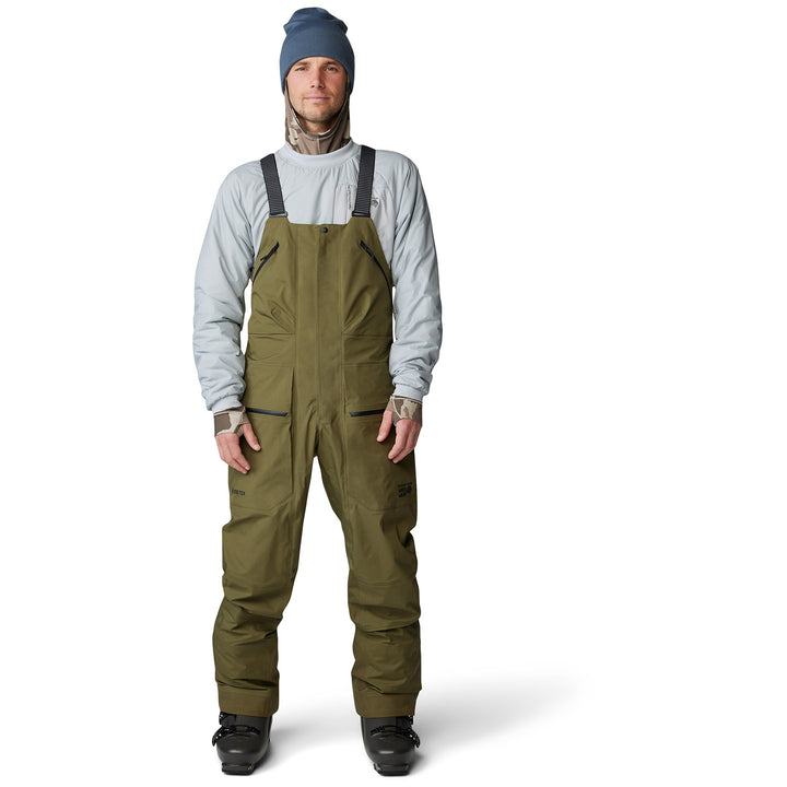 Mountain Hardwear High Exposure™ GORE-TEX C-Knit Bibs - Men's Combat Green