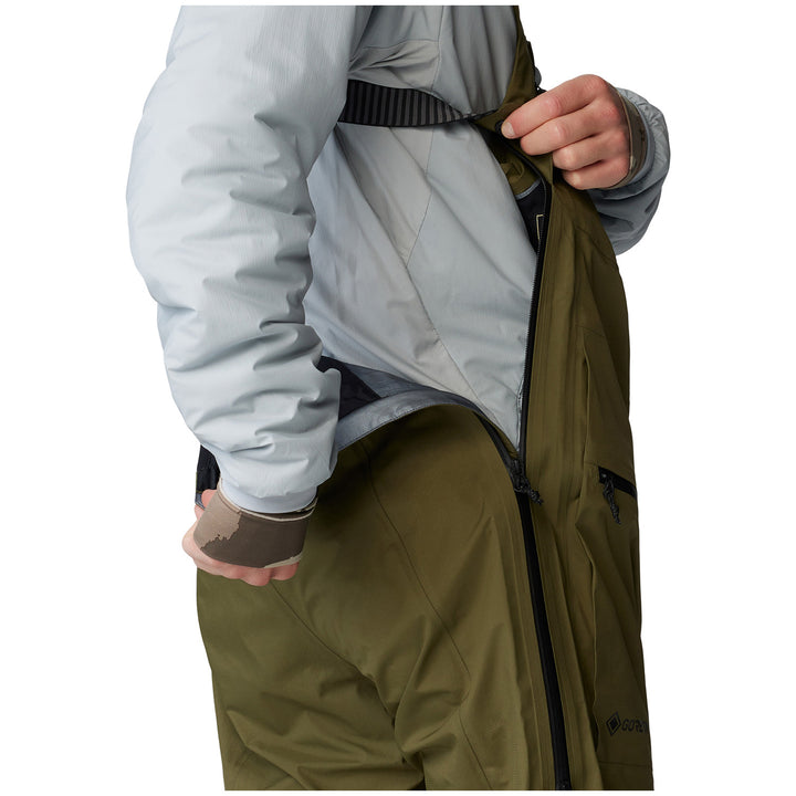 Mountain Hardwear High Exposure™ GORE-TEX C-Knit Bibs - Men's Combat Green