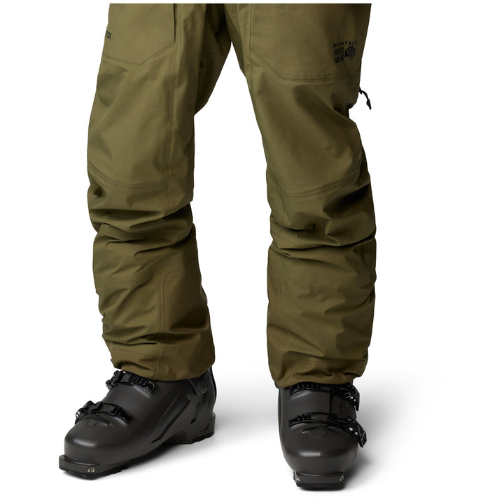 Mountain Hardwear High Exposure™ GORE-TEX C-Knit Bibs - Men's Combat Green