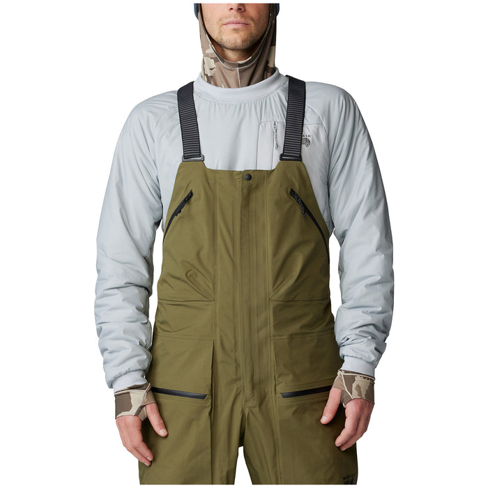 Mountain Hardwear High Exposure™ GORE-TEX C-Knit Bibs - Men's Combat Green