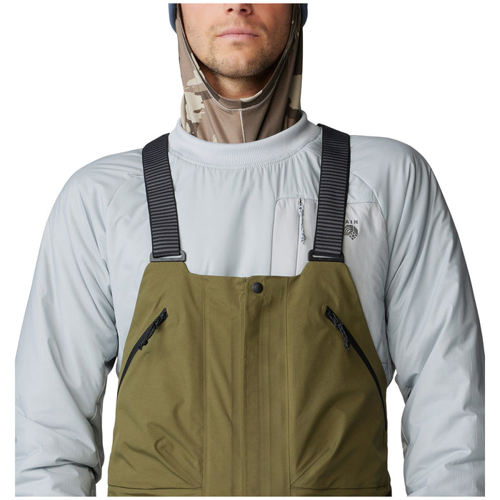 Mountain Hardwear High Exposure™ GORE-TEX C-Knit Bibs - Men's Combat Green