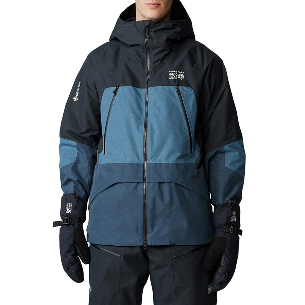 Mountain Hardwear Sky Ridge™ GORE-TEX Jacket - Men's Moon Blue/Asiatic Blue/Black