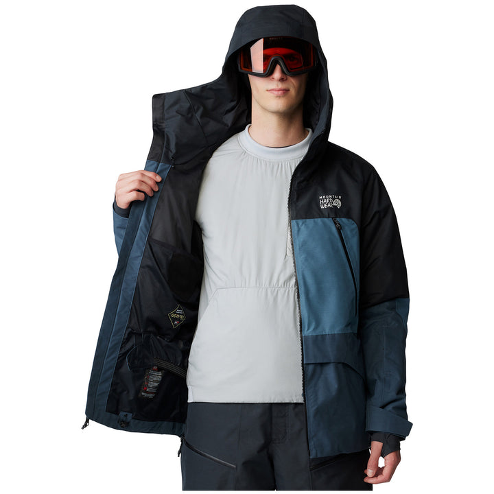 Mountain Hardwear Sky Ridge™ GORE-TEX Jacket - Men's Moon Blue/Asiatic Blue/Black