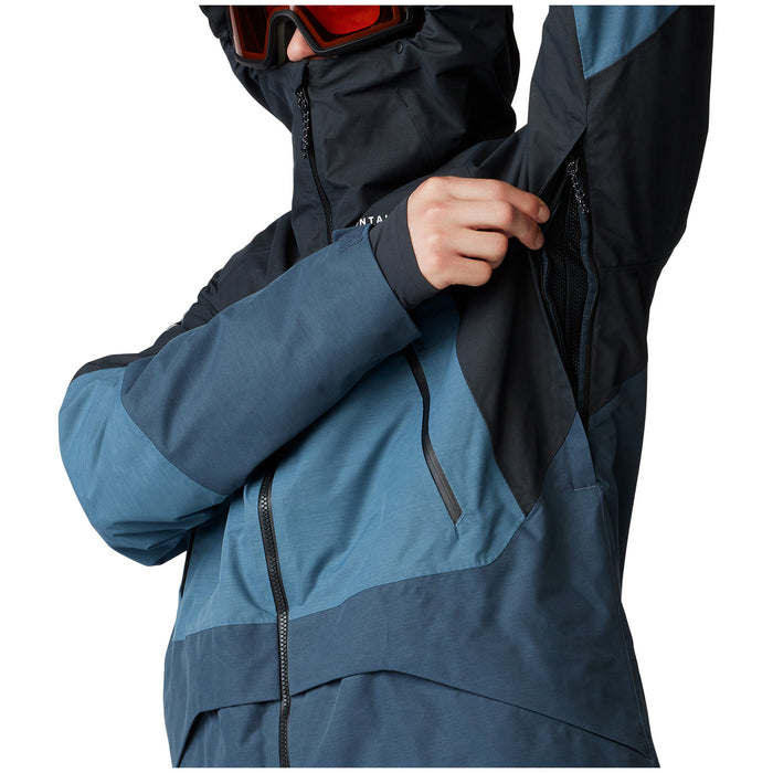 Mountain Hardwear Sky Ridge™ GORE-TEX Jacket - Men's Moon Blue/Asiatic Blue/Black