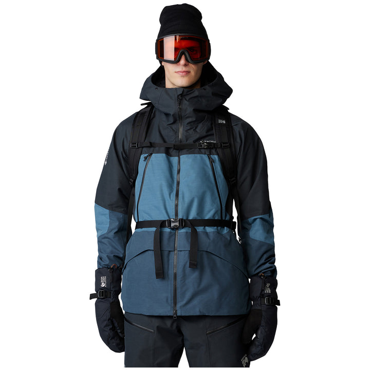 Mountain Hardwear Sky Ridge™ GORE-TEX Jacket - Men's Moon Blue/Asiatic Blue/Black