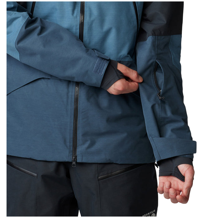 Mountain Hardwear Sky Ridge™ GORE-TEX Jacket - Men's Moon Blue/Asiatic Blue/Black