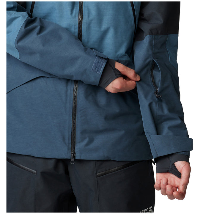 Mountain Hardwear Sky Ridge™ GORE-TEX Jacket - Men's Moon Blue/Asiatic Blue/Black