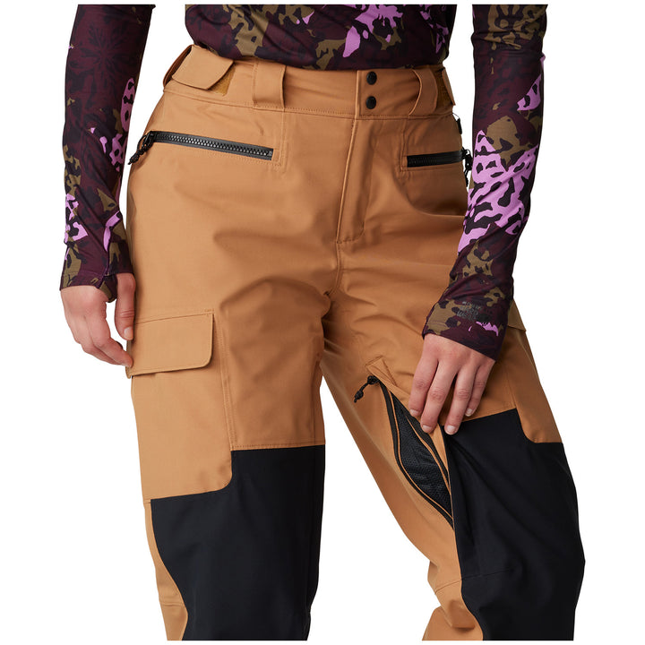 Mountain Hardwear Powder Maven™ Pants - Women's Copper Clay/Black