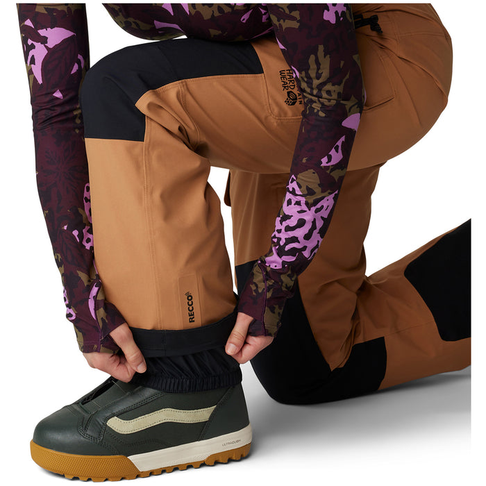 Mountain Hardwear Powder Maven™ Pants - Women's Copper Clay/Black