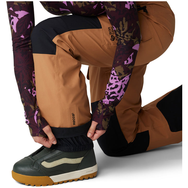 Mountain Hardwear Powder Maven™ Pants - Women's Copper Clay/Black