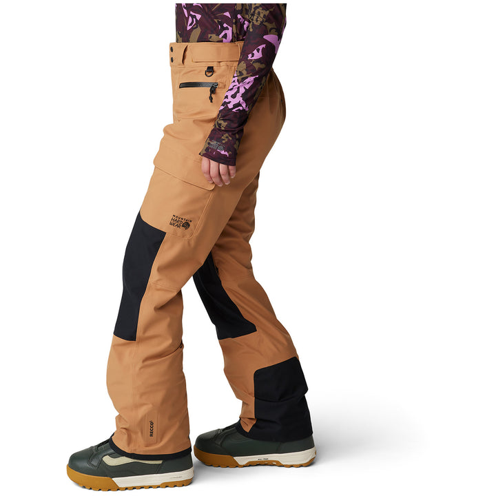 Mountain Hardwear Powder Maven™ Pants - Women's Copper Clay/Black