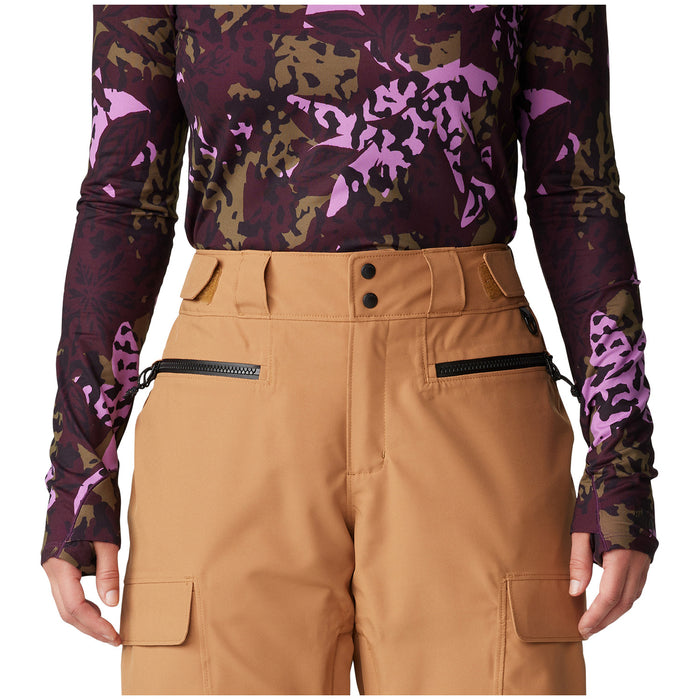 Mountain Hardwear Powder Maven™ Pants - Women's Copper Clay/Black