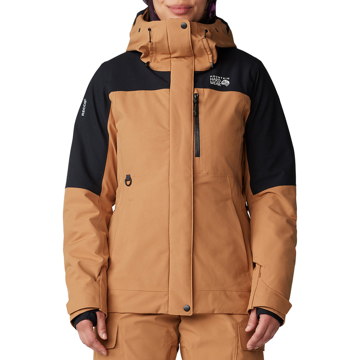 Mountain Hardwear Powder Maven™ Jacket - Women's Copper Clay/Black