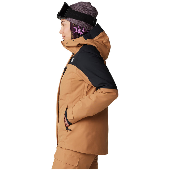 Mountain Hardwear Powder Maven™ Jacket - Women's Copper Clay/Black