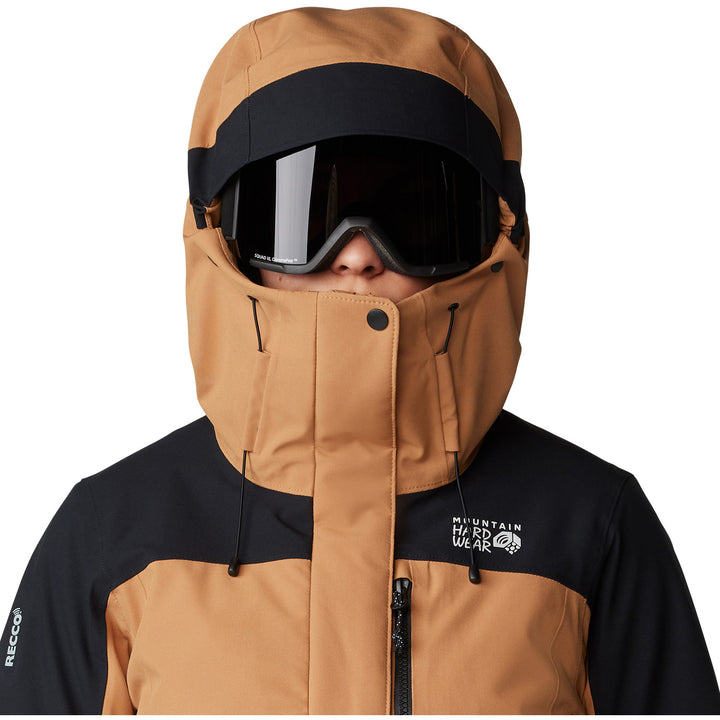 Mountain Hardwear Powder Maven™ Jacket - Women's Copper Clay/Black