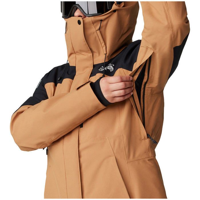 Mountain Hardwear Powder Maven™ Jacket - Women's Copper Clay/Black