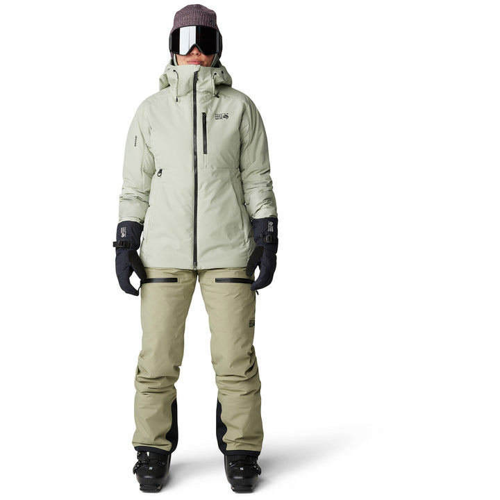 Mountain Hardwear Powder Maven™ Down Jacket - Women's White Sage
