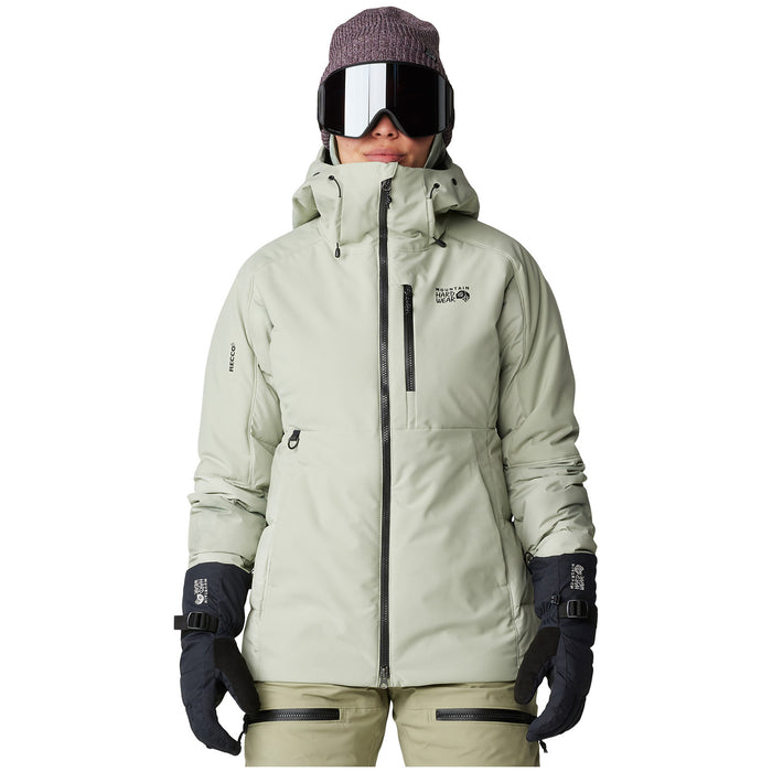 Mountain Hardwear Powder Maven™ Down Jacket - Women's White Sage