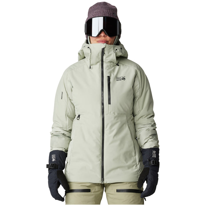 Mountain Hardwear Powder Maven™ Down Jacket - Women's White Sage