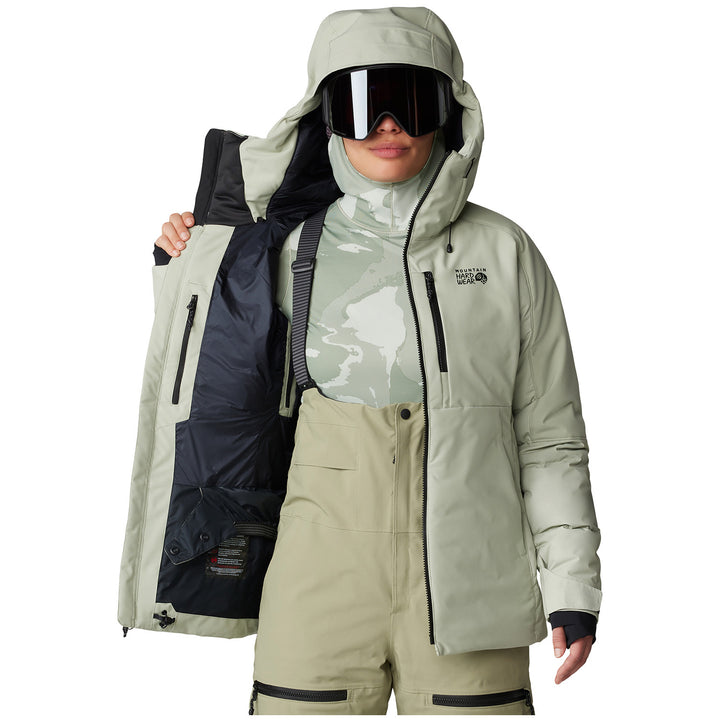 Mountain Hardwear Powder Maven™ Down Jacket - Women's White Sage
