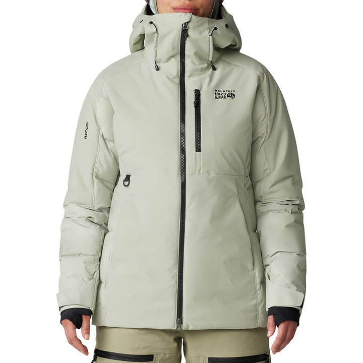 Mountain Hardwear Powder Maven™ Down Jacket - Women's White Sage