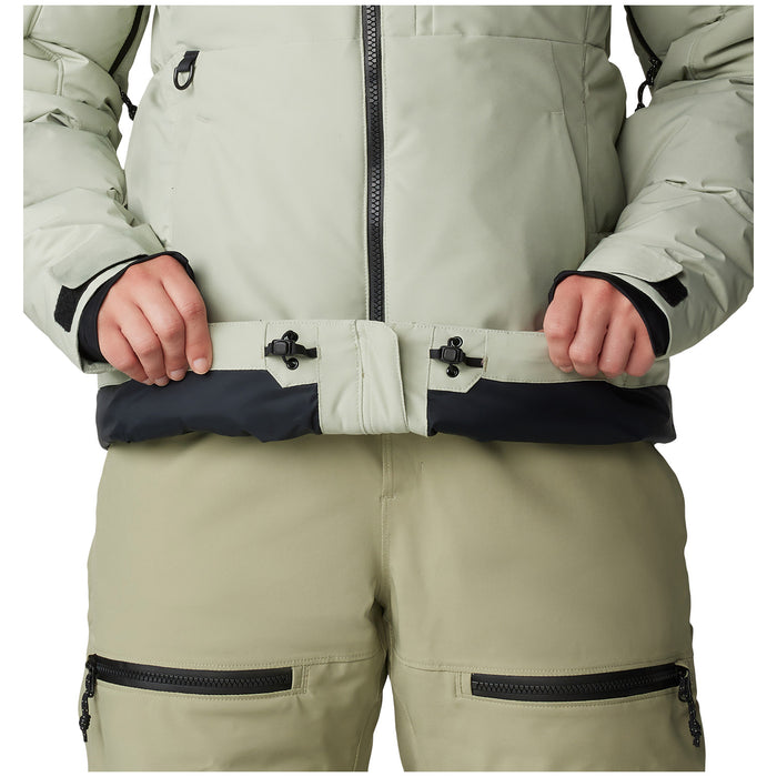Mountain Hardwear Powder Maven™ Down Jacket - Women's White Sage