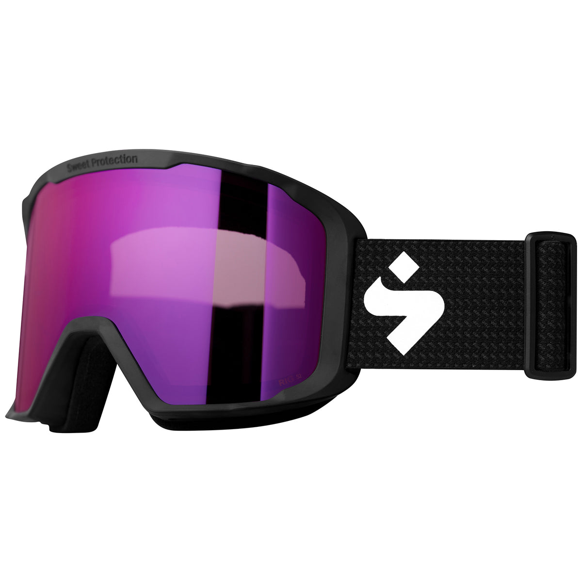 Sweet Protection Durden RIG Reflect Goggles Matte Black/Black Trace/RIG Bixbite