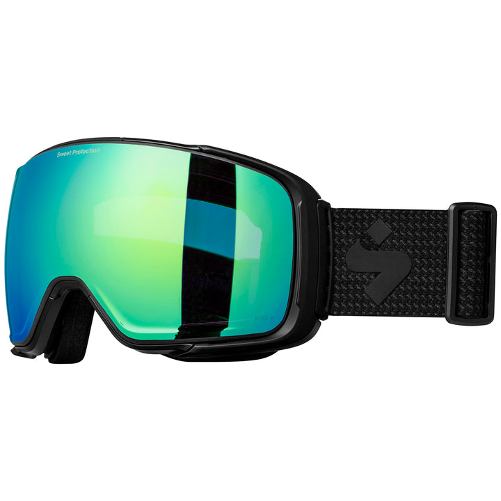Sweet Protection Interstellar Rig Reflect BLI Goggles Matte Black/Black Trace/RIG Emerald + RIG L Amethyst