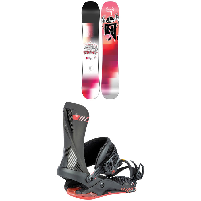 Nitro Team Pro x Marcus Kleveland Snowboard + Phantom + Snowboard Bindings 2025