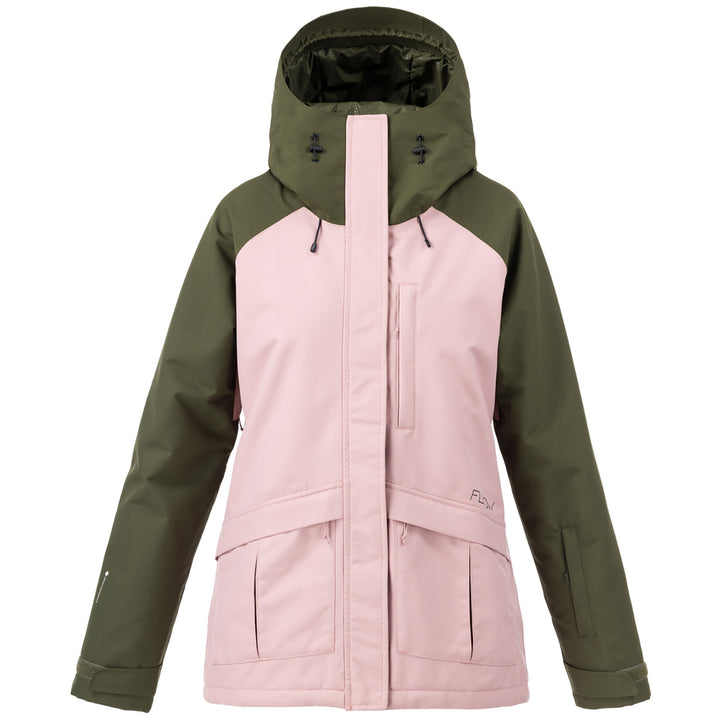 Flylow Dream Coat - Women's Dusty Iris/Evergreen