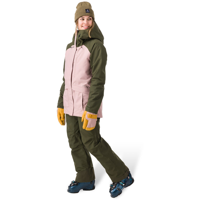 Flylow Dream Coat - Women's Dusty Iris/Evergreen