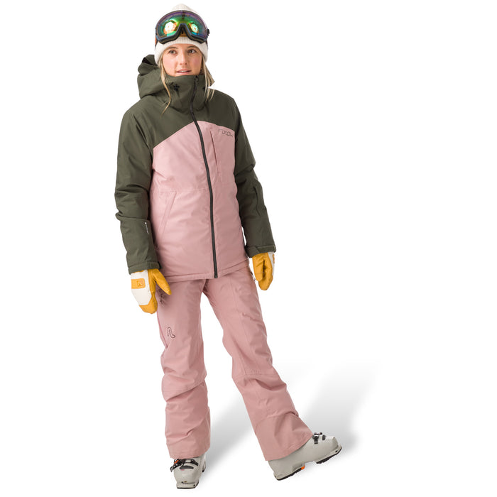 Flylow Freya Jacket - Women's Dusty Iris/Evergreen