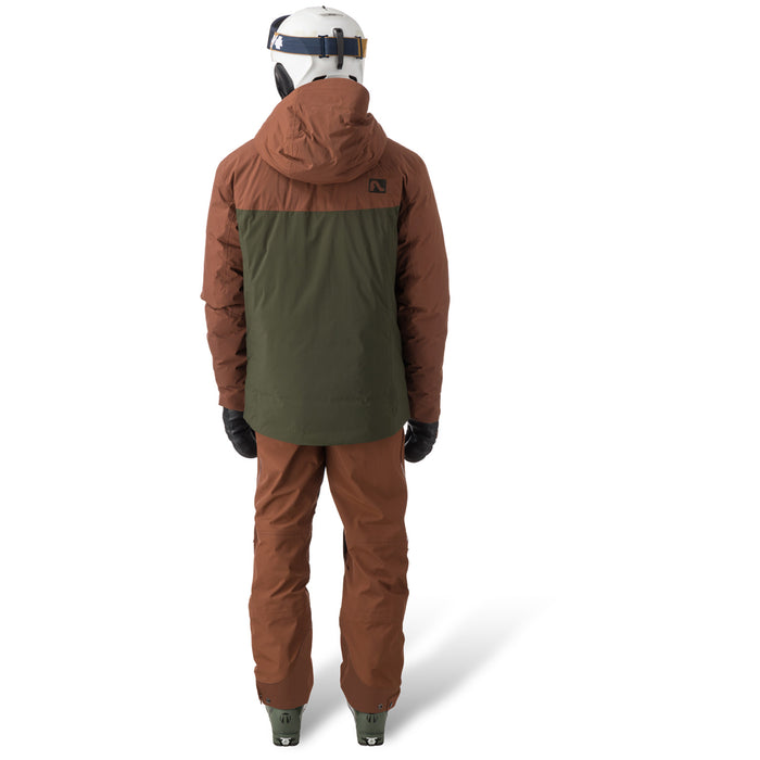 Flylow Iceman Coat - Men's Evergreen/Bigfoot