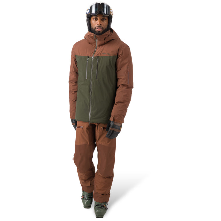 Flylow Iceman Coat - Men's Evergreen/Bigfoot