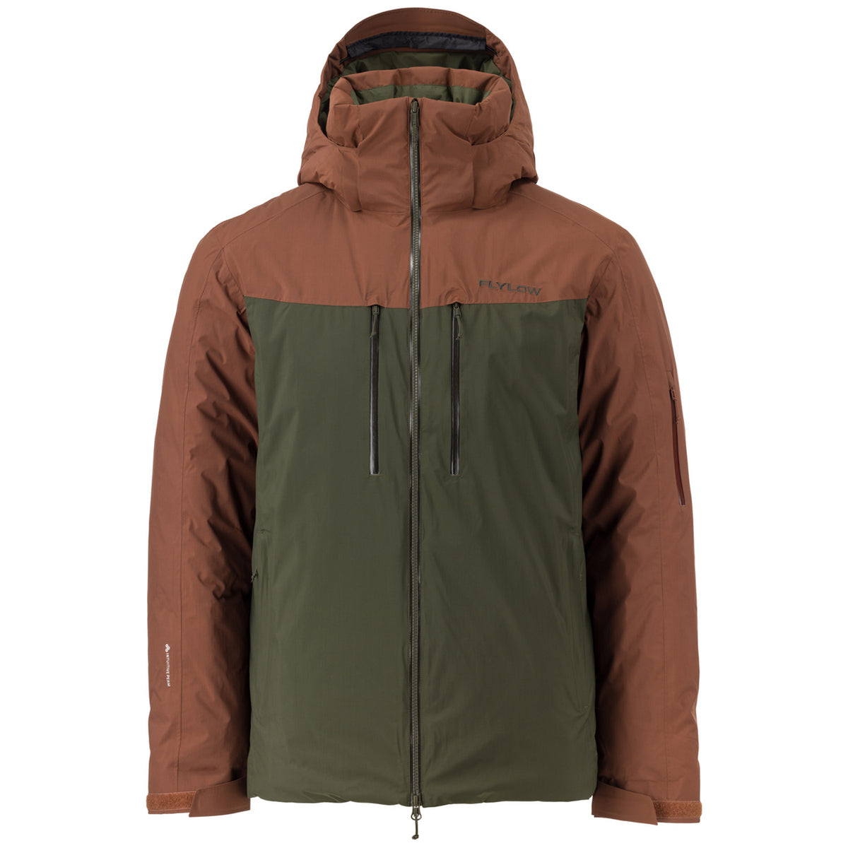 Flylow Iceman Coat - Men's Evergreen/Bigfoot