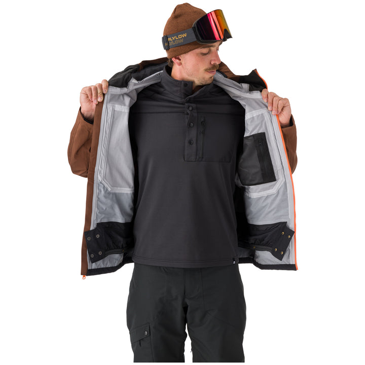 Flylow Knight Jacket - Men's Bigfoot/Black