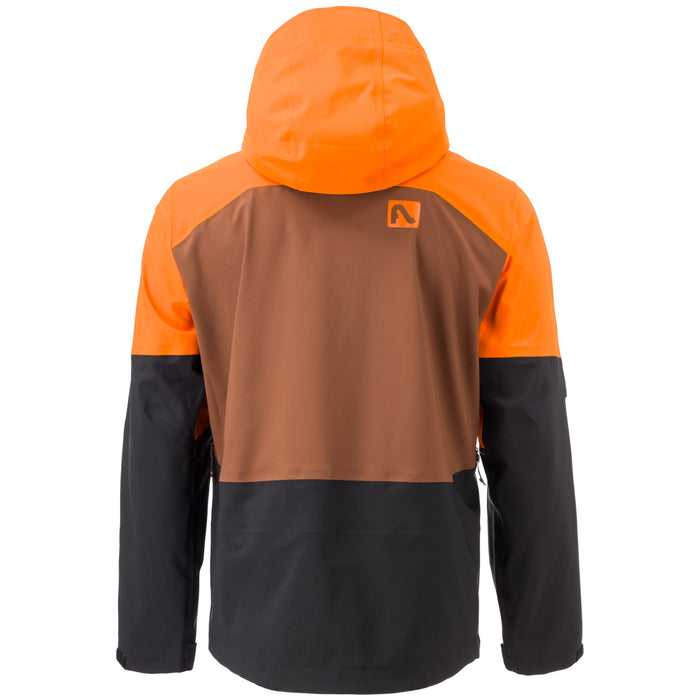 Flylow Malone Jacket - Men's Blaze/Bigfoot/Black