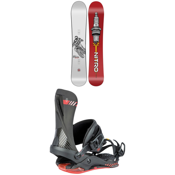 Nitro Alternator Snowboard + Phantom + Snowboard Bindings 2025