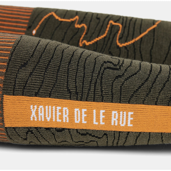 Le Bent Xavier De Le Rue Pro Series Light Cushion Snow Socks Dark Eucalyptus