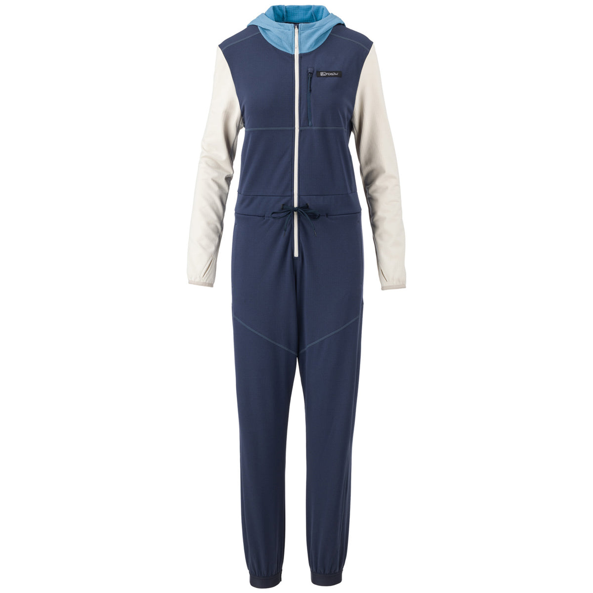 Flylow Sasha Fleece Onesie - Women's Night/Vintage Blue/Marble
