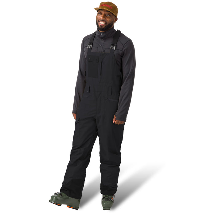 Flylow Snowman Bibs - Men's Black