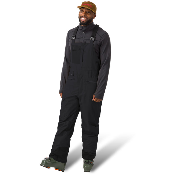 Flylow Snowman Bibs - Men's Black