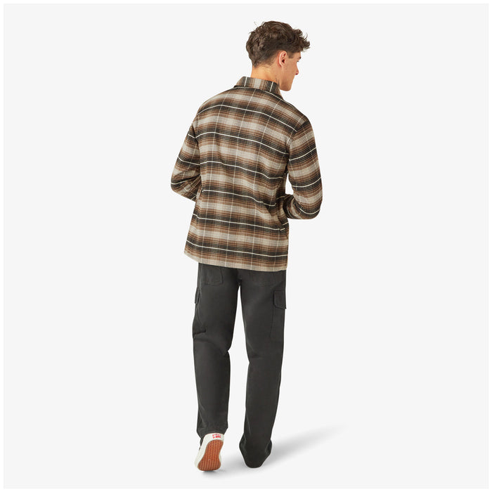 Dickies Forest Check Shirt - Men's Mushroom