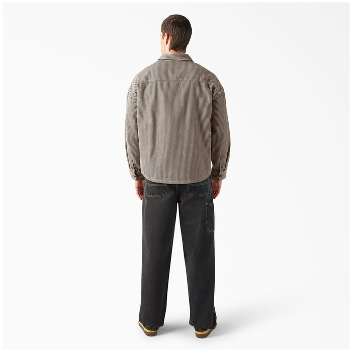 Dickies Hickory Long-Sleeve Shirt - Men's Mushroom