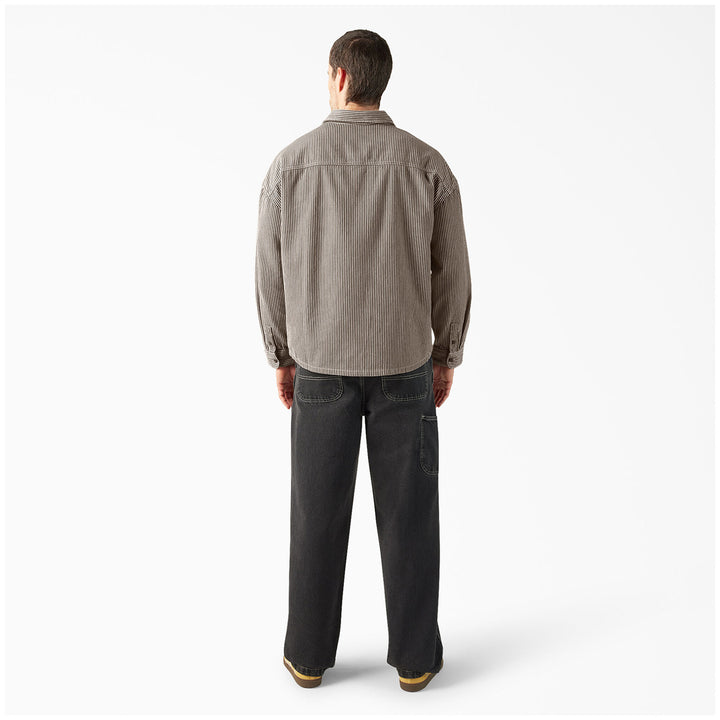 Dickies Hickory Long-Sleeve Shirt - Men's Mushroom