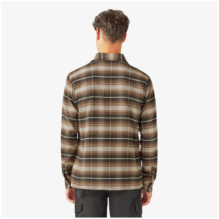 Dickies Forest Check Shirt - Men's Mushroom