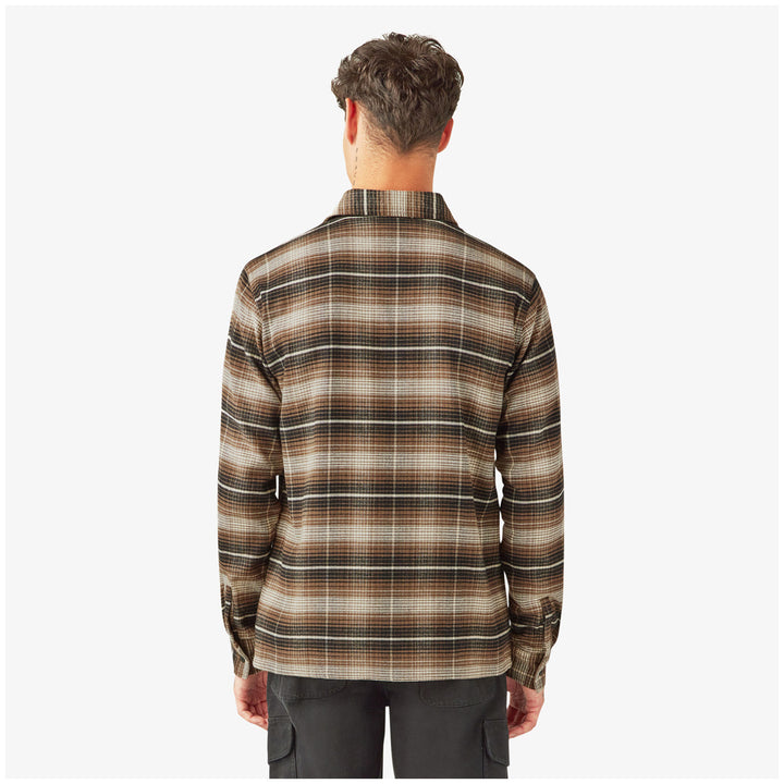 Dickies Forest Check Shirt - Men's Mushroom