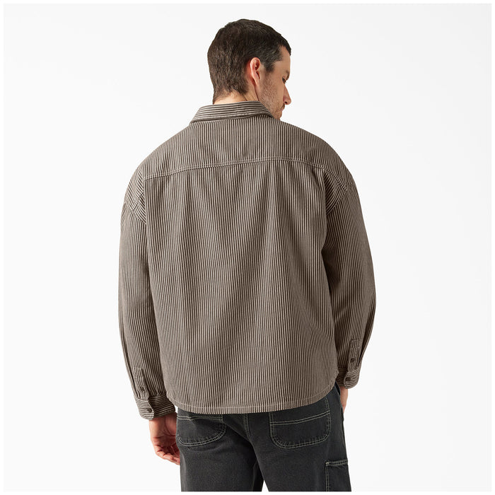 Dickies Hickory Long-Sleeve Shirt - Men's Mushroom